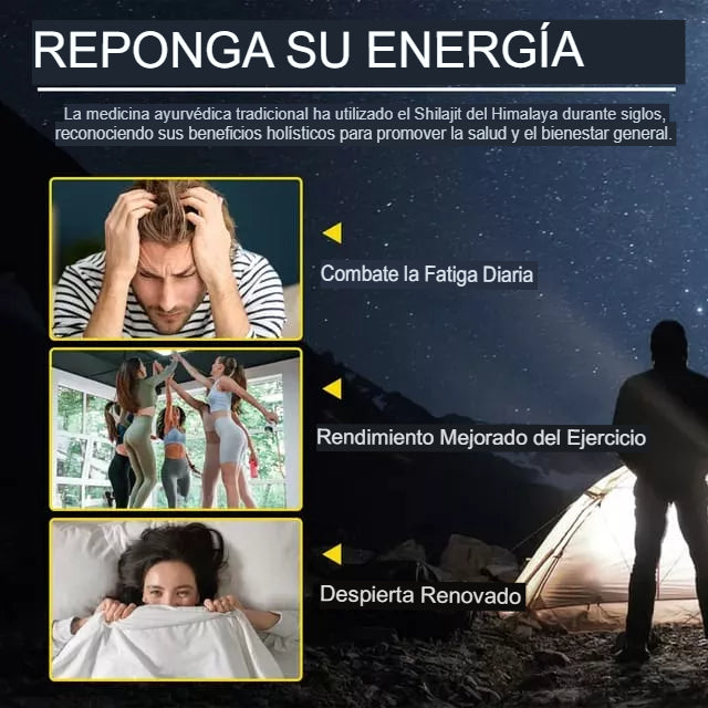Shilajit Supremo – Para quienes buscan lo mejor en energía y vitalidad.
