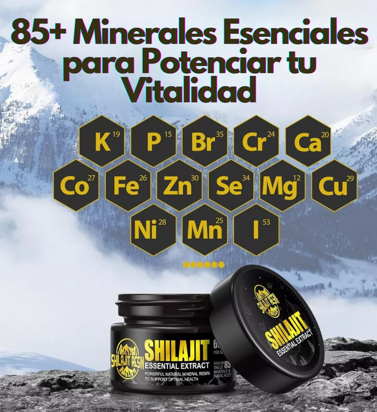 Shilajit Supremo – Para quienes buscan lo mejor en energía y vitalidad.