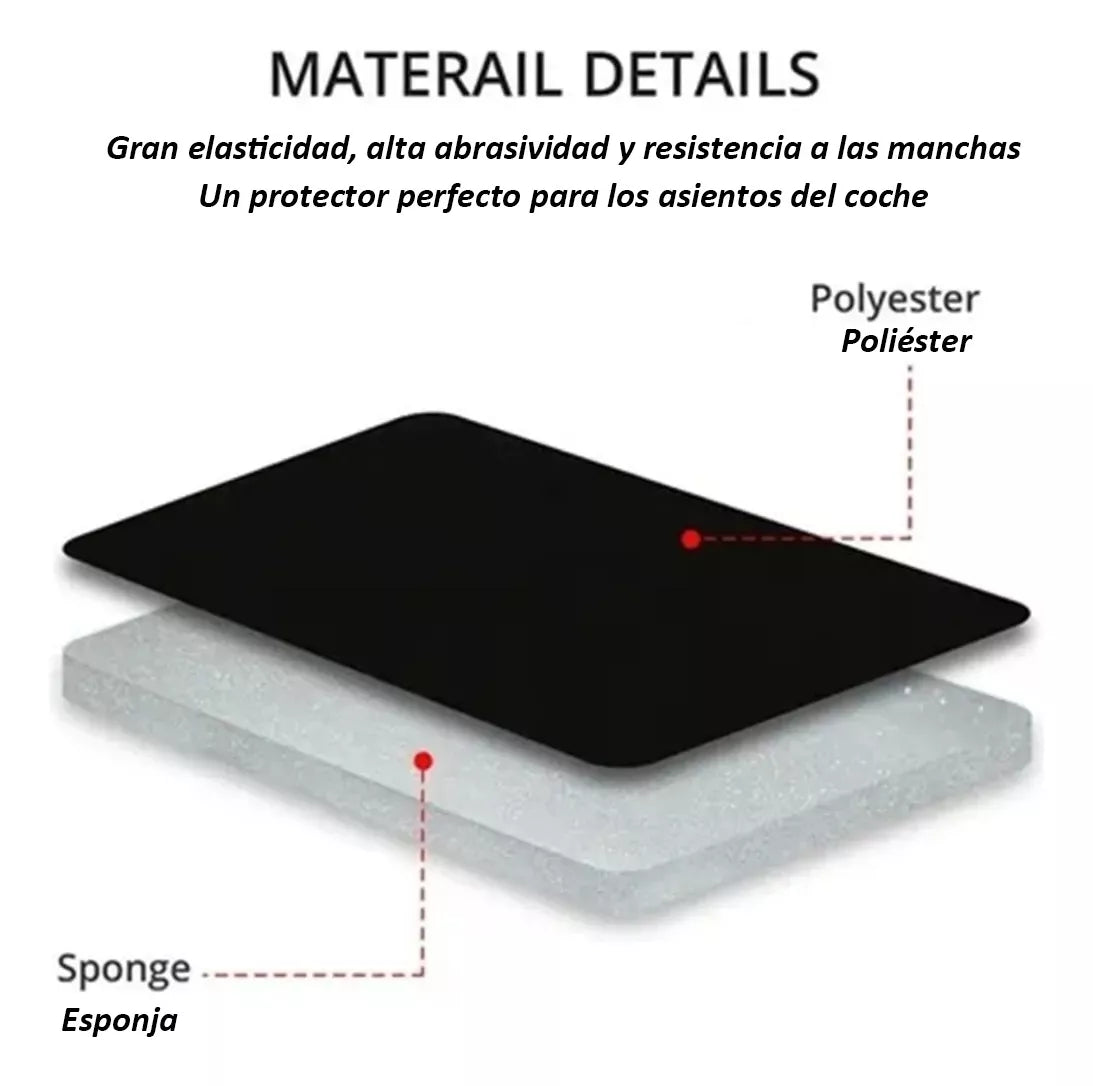 SeatMaster Pro de 9pcs: Protección y Confort en Movimiento
